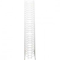 Papier opslagrek incl. basis, A4 210x300 mm, h: 1700 mm, 24 planken, 1set, diepte 540 mm [HOB-93253]