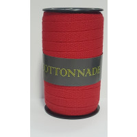Krullint Cottonnade Rood 10mm x 20 meter (1 rol) [HV-CTN10R]