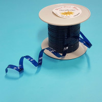 Decolint 100% Biodegradeerbaar Blauw 6mm x 100 meter en versterkt met ijzerdraad ( rol) [HV-WDB]