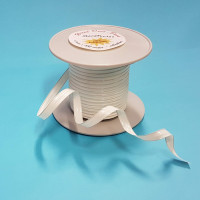 Decolint 100% Biodegradeerbaar Wit 6mm x 100 meter en versterkt met ijzerdraad ( rol) [HV-WDW]