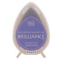 Inktkussen Brilliance Dew drops Pearlescent Lavender (1 st) [BD-000-037]