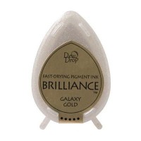 Inktkussen Brilliance Dew drops Galaxy Gold (1 st) [BD-000-091]
