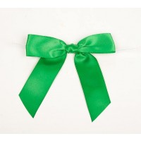Voorgestrikte strikken emerald 2,2cm (100 Stuks) [BOW7EM]
