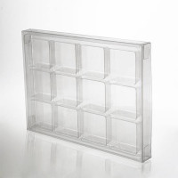 Plastic Doosjes voor Snoep Set voor 12 stuks 10,3x2x13,8cm (25 stuks) [CNDY270]