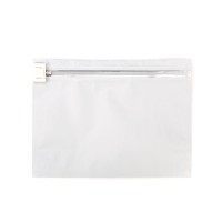 Plastic Zakken Mat Wit 30,5x10,2x22,9cm met Kindveilige Sluiting (10 stuks) [CRZ912W]
