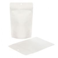 Stazakken Composteerbaar Kraft Wit 13x7,9x20,6cm | 113 gram (100 stuks) [ZBGEK3W]