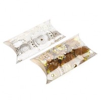 Gondeldoosjes Foliedruk Goud 10x4x17cm (25 stuks) [FS205]