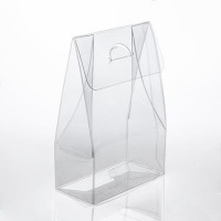Tabs toelopende Kristalheldere Doos 10.2 x 5.1 x 15.2cm (25 Stuks) [FS279]