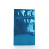Blauw gemetalliseerde gripzakken met barrière 9.2 x 12.7 cm (100 Pieces) [HZBB4MBL]