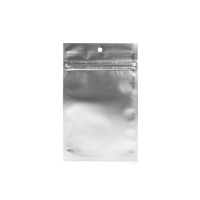 Silver gemetalliseerde gripzakken met barrière 9.2 x 12.7 cm (100 Pieces) [HZBB4MS]