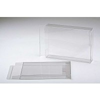 Plastic Doosjes 13,7x3,8x18,7cm Kristalhelder met Autolock Bodem (25 stuks) [PLB72]