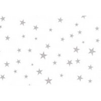 Bedrukte Zakken More Stars Zilver 8,9x5,1x19,1cm met zijvouw (100 stuks) [G3MSS]