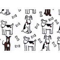 Bedrukte Zakken Hondjes 8,9x5,1x19,1cm met zijvouw (100 stuks) [G3PUP]