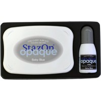 Inktkussen Stazon Set Baby Blauw [SZ108] ( [