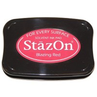 Inktkussen Stazon Blazing Rood (1 st) [SZ-000-021]