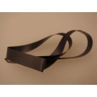 Versierelastiek Vinyl Stretch Zwart 50,8cm (50 stuks) [20CVLBK]