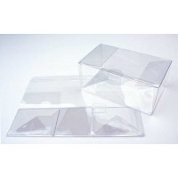 Plastic Doosjes 17,8x10,2x7,6cm Autolock Bodem (25 stuks) [FPLB179]