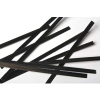 Bindstrips 15,2x0,4cm Papier Zwart (1000 stuks) [TT6BK]