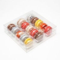 Dozen Set voor 15 Macarons 19,5x5,1x19,1cm (25 stuks) [MBS3]
