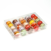 Dozen Set voor 25 Macarons 32,2x5,1x19,1cm (25 stuks) [MBS5]