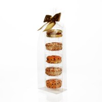 Zakken voor 5 Macarons incl. Interieur (25 stuks) [MBG11]