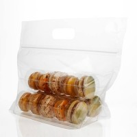 Draagtassen voor 15 Macarons incl. Interieur (100 stuks) [MBG6]