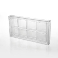 Plastic Doosjes voor Snoep Set voor 8 stuks 7x1,4x13,8cm (25 stuks) [CNDY272]