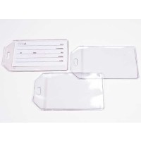 Bagagelabel Hoesjes 7x10,5 cm (100 stuks) [LUGTAG]