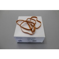 Elastiekjes Bruin 125x8 mm (500 gram) [EL5B248]