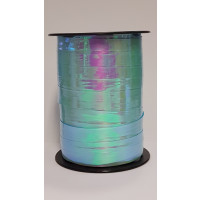 Krullint Irisé Parelmoer Blauw 10mm x 250 meter (1 rol) [HV-IRI10BL]