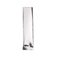 Plastic Zakken Zilver 7,5x20,3cm Gemetalliseerd en Sealbaar (100 stuks) [SVP38S]