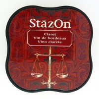 Stazon Midi Inktkussen Claret (1 st) [SZ-MID-23]