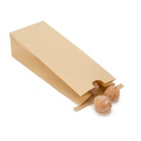 Zakken Kraft Bruin met Sluiting 10,8x6,4x26,7cm (100 stuks) [TTB2K]