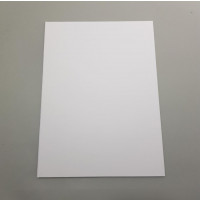 Tekenmap 50x70cm kleur Wit, beschrijfbaar (1 st) [BOP-50705]