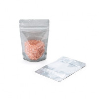 Stazakken Rijstpapier Transparant/Zwart 10,2x6x15,2cm | 57 gram (100 stuks) [ZBGR2BC]