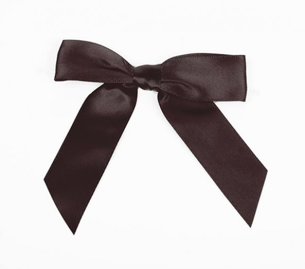 Voorgestrikte strikken espresso 2,2cm (100 Stuks) [BOW7ES]
